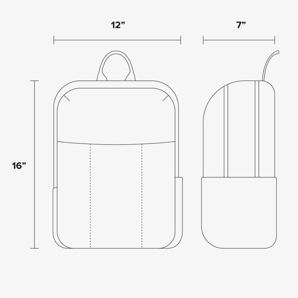 Calpak Luka 15 inch Laptop Backpack - Chocolate - Picture 8 of 10